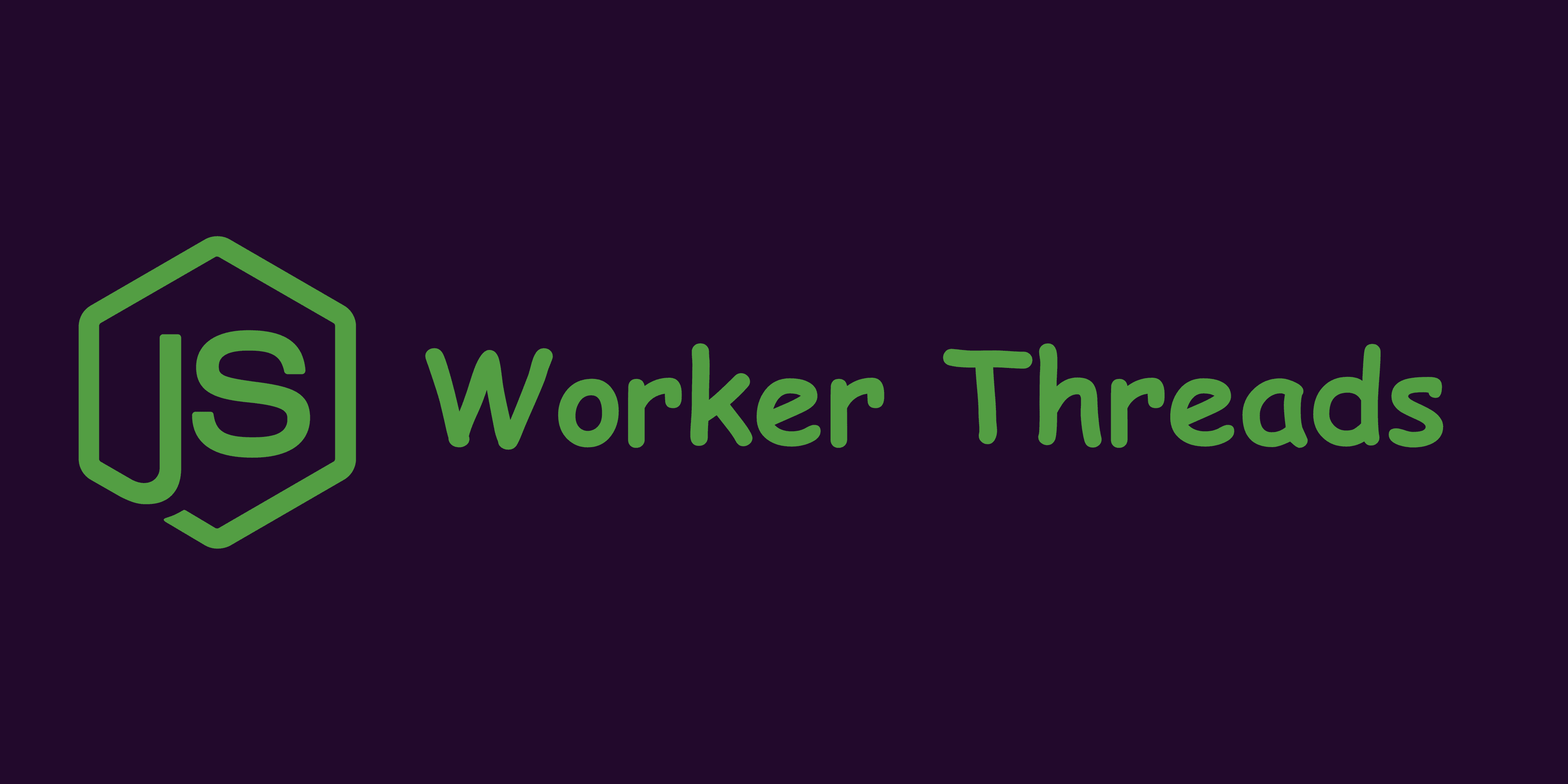 Multithreading in node.js with worker threads